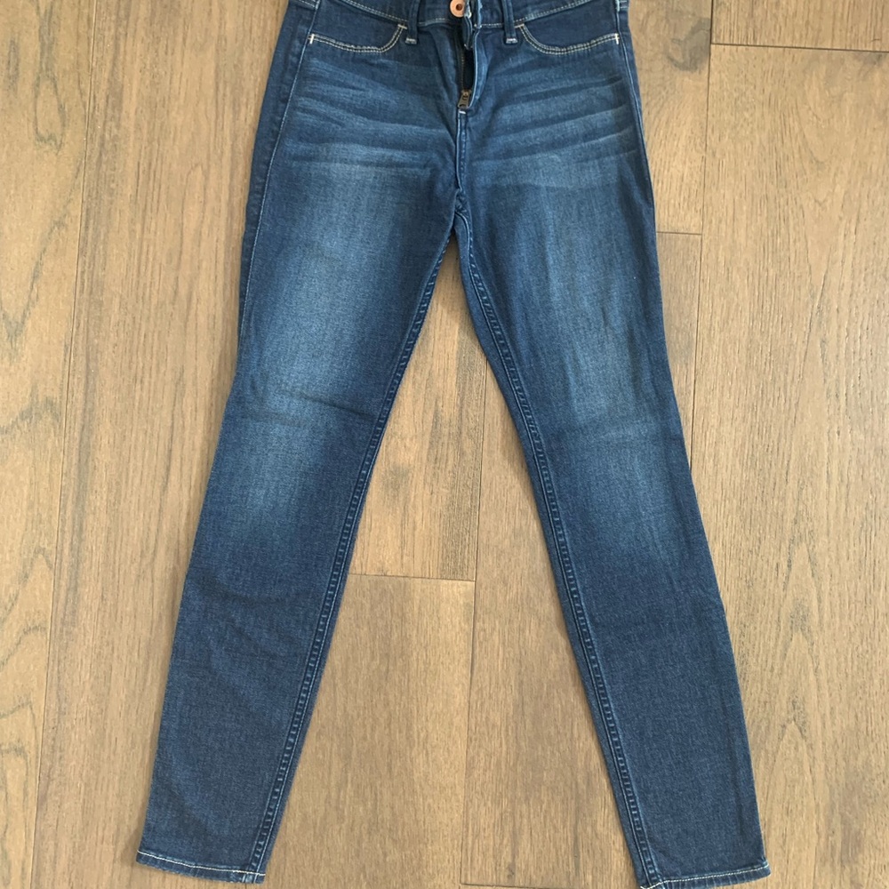 Abercrombie Kids Dark Blue Jeggings Jeans